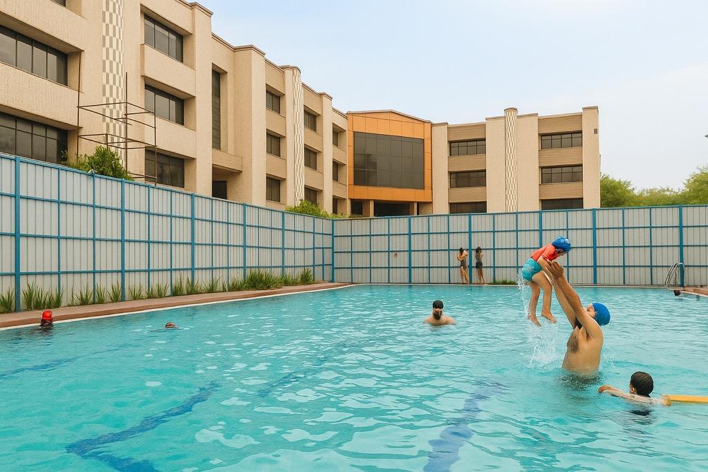 Modern School Swimming pool